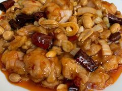宫爆鸡丁-闻道食府烙饼卷带鱼(原车耳营店原大觉寺店)