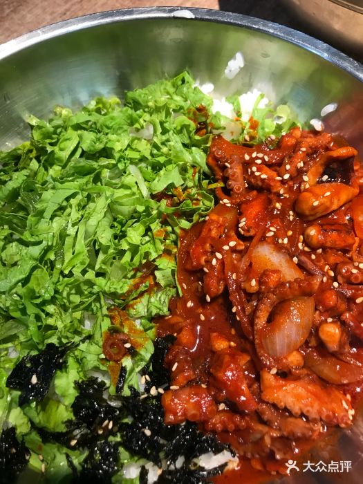 章鱼拌饭