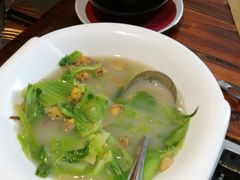 珍珠贝水东芥菜-渔米粥(罗湖店)