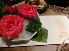 玫瑰雪花牛舌-捞王锅物料理(四川北路店)