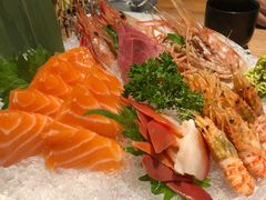 三文鱼刺身-赤坂亭M9和牛烧肉(世博源店)
