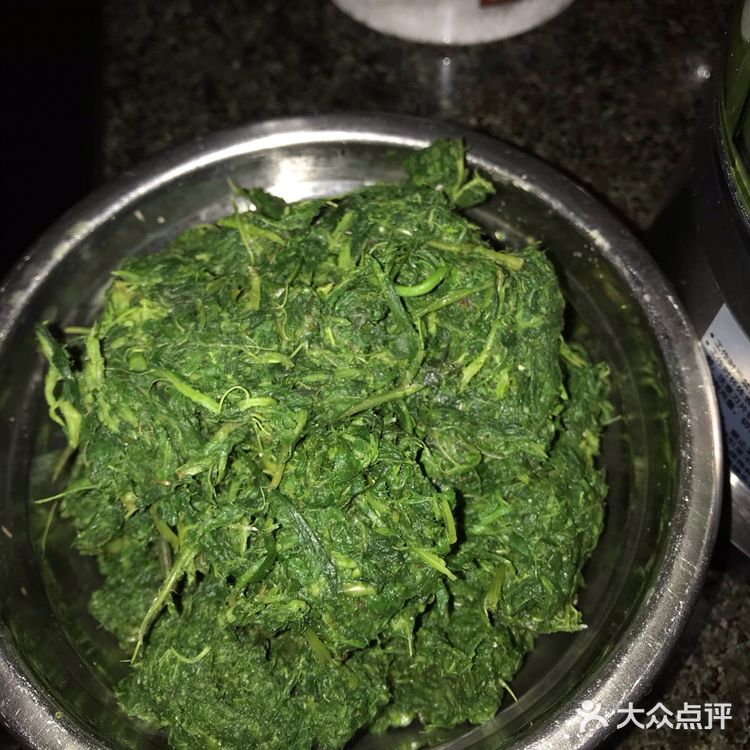 香喷喷的艾叶糯米糍做好了