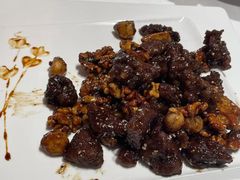 黑椒蒜子牛肉粒-大铁勺新津菜(迎水道店)