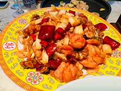 桃仁剔炒鸡-那家小馆•北京菜•烤鸭(香山店)