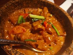 咖喱蹄筋和石斑鱼肚-肴约·花园式餐厅(湖里店)