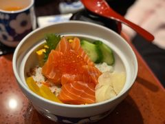 三文鱼三文鱼籽盖饭-小山日本料理(兴业太古汇店)