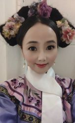 -后宫·古装汉服京剧儿童亲子全家福摄影