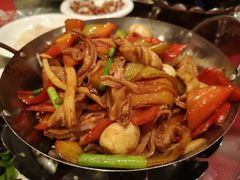 干锅香辣肥肠-金叶酒家(新华路店)