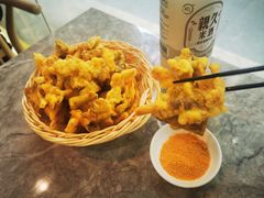 干炸鲜蘑-屋里家延边朝鲜族冷面(梅林3店)