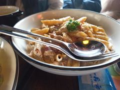 鸡肉蘑菇培根斜管面-安妮意大利餐厅(日坛店)