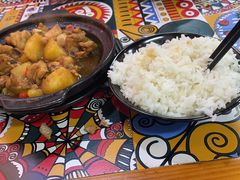 -金扁豆酱肉焖面