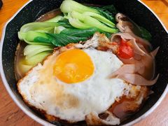 鸡蛋面-锦里小吃街