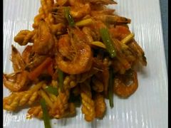 特色香酥麻花虾-白天鹅家宴·东北菜