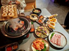 -围炉肉舍•炭烤活鳗•丹东海鲜烤肉(步行街店)