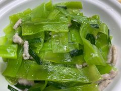 莴苣炒肉-吴掌柜·藕汤印象(南湖店)