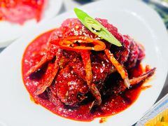 -草家酱蟹炭火烤肉店(珲春南路一店)