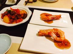松茸菌拼大虾-海航大厦万豪酒店彩海轩中餐厅(霄云路店)
