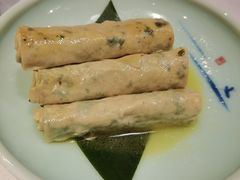 荠菜百叶包-外滩往事民国上海菜(黄浦店)