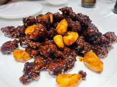 黑蒜子牛肉粒-桂园餐厅(五大道店)