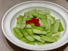 清炒台湾丝瓜-名豪品鲜荟(云亭店)