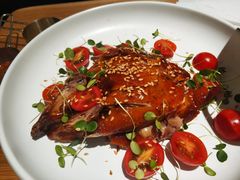 果木炙烤亚麻籽文昌鸡-花舍·新派粤菜·西餐·下午茶(亚运村·鸟巢店)