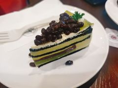 抹茶红豆蛋糕-太平洋咖啡(五月花店)