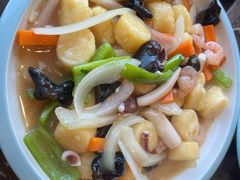 三鲜日本豆腐&nbsp;35元-秀男家米肠汤饭
