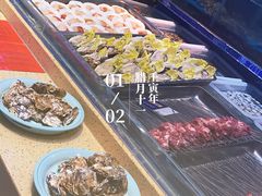 自助取餐区-蓝珊瑚蒸汽海鲜餐厅(龙奥店)