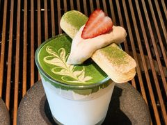 青苔浓抹特调-luutosa  cafe & tea 鹿兔山