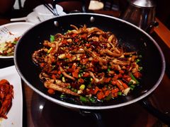 干锅鱿鱼须-钵家大院·地道湖北菜(江夏·大花岭店)