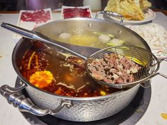 辣卤牛腩鸳鸯锅-汕头八合里海记牛肉店(清河店)