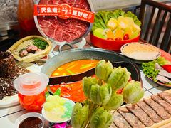 -热火朝天鲜切牛肉火锅(南强街巷店)