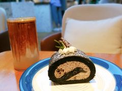 红豆沙拿铁-Line 咖啡(石厦花园店)