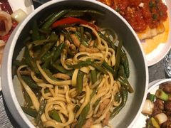 豆角丝炒肉拌转百刀-日上三甘(三里屯店)