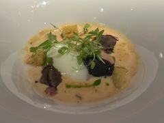 红心温泉蛋配伊比利亚火腿黑松露-弦月窗LUNETTE BY AMANDA(复兴路店)