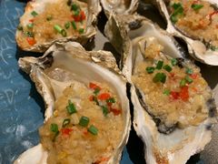 烤蒜茸中蚝-千岛蚝高压锅生蚝·人参火锅(白云万达店)