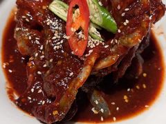 -草家酱蟹炭火烤肉店(珲春南路一店)