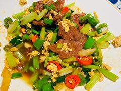 滑蛋小炒牛肉-绿茶餐厅(布吉万象汇店)