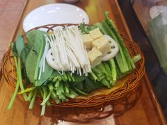 蔬菜拼盘-潮汕美牛肉丸火锅店(天宁寺店)