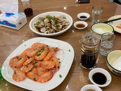 白灼海对虾-洲晓鲜·舟山海鲜大排档(朱家尖风景区店)