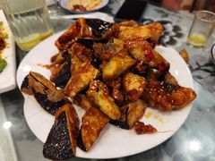 焦糖茄子牛肉粒-桃子餐厅·天津菜(红星路直营店)