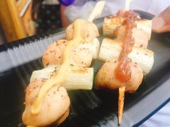 鸡腿肉葱-鸟串烧Yakitori