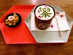 手工奶盖茶-茶是一枝花泡茶店