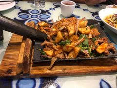 酥馕炒烤肉-撒拉花儿·新疆菜·清真(太阳宫店)