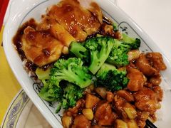 宫保鸡丁拼秘汁鸡排盖饭-和合谷(北新桥店)