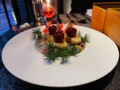 分子料理.樱桃鹅肝-莲西餐