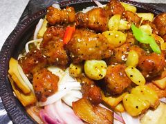黑蒜子牛肉粒-乾园(天河城店)