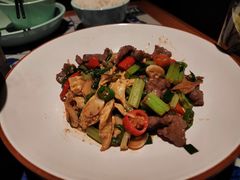 滑蛋小炒牛肉-绿茶餐厅(布吉万象汇店)