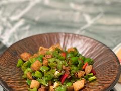 辣椒炒油渣-披云云小馆·味道江湖(姚家园万象汇店)