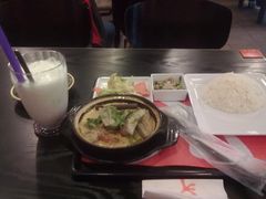 红咖喱套餐，配椰奶饮品-大快活(罗湖商业城分店)